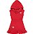 MODA PRAIA 3 PEÇAS MORANGUINHO - VERMELHO - PROTEÇÃO UV50+ - MENINA - Imagem 6