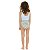 MODA PRAIA 2 PEÇAS BLUEY - AZUL - PROTEÇÃO UV50+ - MENINA - Imagem 3