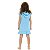 MODA PRAIA 2 PEÇAS BLUEY - AZUL - PROTEÇÃO UV50+ - MENINA - Imagem 4