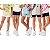 KIT 5 BERMUDAS MEMBER´S MARK - BASICAS - MENINA - Imagem 2