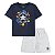 CONJUNTO VERÃO 2 PEÇAS CONVERSE - MARINHO E CINZA - MENINO - Imagem 1