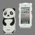 Capa De Silicone Panda 3D - Iphone 5 / 5S - Imagem 1