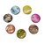 12-0055 - Pacote com 1000 Madrepérolas Coloridas Redondas com 2 Furos 13mm - Imagem 1