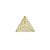 01-1869 - 1/2Kg de Estamparia Diamantada Triangular Vazada 30mm - Imagem 1