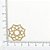 01-2096 - 1/2Kg de Estamparia Diamantada Mandala Pequena 24,5mm - Imagem 2