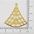 01-1632 - 1/2Kg de Estamparia Diamantada Triangular com Recortes 35mmx32mm - Imagem 2