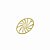 01-1877 - 1/2Kg de Estamparia Diamantada Oval Espiral 18mmx27mm - Imagem 1
