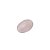 10-0168 - Pacote com 10 Pedras Quartzo Rosa Chaton Oval 25mmx18mm - Imagem 1