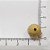 01-1065 -Pacote com 100 Bolas Diamantadas com Círculos Entalhados 12mm - Imagem 2