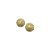 01-1462 - Pacote com 100 Bolas Diamantadas com Riscas Horizontais 10mm - Imagem 1