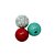 05-0815 - Pacote com 1 Kg de Acrílico Colorido Bola Imitação de Pedra 14mm - Imagem 1