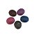 05-0917 - Pacote com 1 Kg de Acrílico Colorido Oval Imitação de Pedra 15mmx18mm - Imagem 1