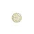 01-2124 - 1/2Kg de Estamparia Diamantada Redonda Recortes Geométricos Pequena 26,5mm - Imagem 1