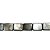 12-0124 - Fio de Madrepérolas Negras Retangulares 16mmx12mm - Imagem 1