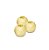 04-0000 - Pacote com 1000 Bolas em Madeira Marfim com Passante 12mmx13mm - Imagem 1