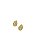 01-2464 1/2kg de Estamparia Gota Folhas Diamantada em Latão P 22mm x 15mm - Imagem 1