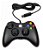 Controle Video Game Xbox 360 Pc Com Fio Joystick Manete X360 - Imagem 2