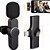 Microfone Lapela Wireless Sem Fio Para iPhone - Imagem 1