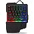 Teclado Gamer Single Hand Led Antighosting Kp-tm006c - Imagem 1