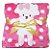 Manta cobertor para bebê - Ovelhinha Poá Pink - Imagem 7