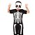 Fantasia Infantil Halloween Esqueleto com Máscara - Imagem 1
