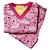 Pijama Infantil Flanelado - 4 ao 8 - Chuva de Amor Rosa - Imagem 2