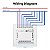 Interruptor Zigbee Touch 6 Teclas Tuya Alexa (Cor Preto/Branco) - Imagem 3