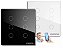 Interruptor Zigbee Touch 6 Teclas Tuya Alexa (Cor Preto/Branco) - Imagem 1