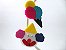 Bico de Pato (Par) Coleção Lúdica Fita Flor Acessórios. Divertido (Balão/Palhaço) - Imagem 1