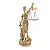 Dama Da Justiça cor Marfim 23.5cm - Imagem 2