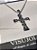 Corrente 60cm Masculino com Pingente Crucifixo Cruz Trabalhado Aço Inox Antialérgico - Imagem 3