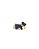 Anel de Cachorro Dog Cravejado Zirconia Preta Folheado a Ouro 18k - Imagem 4