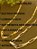 Corrente Cordão Masculino Tijolinho Elo Quadrado Cartier Prata Dourado 60cm 4mm Aço Inox - Imagem 5