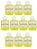 Kit 10 Limpa Chapeados Semijóias Folheados Maxim 40ml Atacado Revenda - Imagem 1