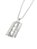 Corrente Cordão Masculino 70cm Pingente Navalha Gilete Lâmina Barbeiro Prata Aço Inox - Imagem 7