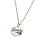 Colar Cordão Unissex Feminino Escrito Gratidão Flor Prata Aço Inox Antialérgico - Imagem 7