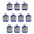 Kit 100 Limpa Prata 925 Monzi Azul 35ml Original Liquido Atacado Revenda - Imagem 1