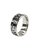 Anel Dedeira 7mm Masculino Prateado Preto Animals Minimalista Básico Aço Inox Prova D'Água - Imagem 8