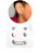 Kit Trio Brinco Feminino Coração Liso Com Pedra Zircônia Delicado Minimalista Aço Inoxidável - Imagem 1