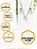 Conjunto Colar e Brinco Feminino 45cm Coracão Vazado Craquelado Prata Minimalista Básico Aço Inox - Imagem 5