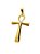 Pingente Masculino Laço Cruz Egípcia Ankh Símbolo Vida Dourado Aço Inox Antialérgico Religioso - Imagem 8