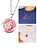 Colar Cordão Corrente 55cm Feminino Masculino Pingente Time Sport Club Internacional Aço Inox - Imagem 1
