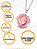 Colar Cordão Corrente 55cm Feminino Masculino Pingente Time Sport Club Internacional Aço Inox - Imagem 4