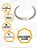 Pulseira Masculina Grossa 7mm Dourada Prata Grumet Chanfrada Placa Lisa Aço Inox Elegante Moderna - Imagem 5