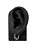 Brinco Argola 10mm Pingente Berloque Redondo Prata Aço 1 Und - Imagem 8