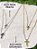 Colar Feminino Duplo Choker Pingente Cruz Delicado Aço Inox Premium Prata Dourado Presente - Imagem 7