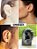 Piercing Ferradura Helix Daith Cartilagem Septo Hélix Cravejado Zircônias Aço Inox Antialérgico - Imagem 2