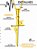 Colar Cordão 50cm Feminino Masculino Pingente Palito Fé Prata Dourado Aço Inox A Prova D'Água - Imagem 5
