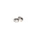 Brinco Argola 6mm Masculino Feminino Prata Aço Inoxidável Pedra Cravejada- PAR - Imagem 4