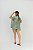 CONJUNTO SHORT + KIMONO EM TELINHA (Verde Sálvia) - Imagem 3